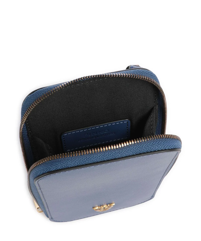 Pinko Pochette telephone vero blu marino/antique gold