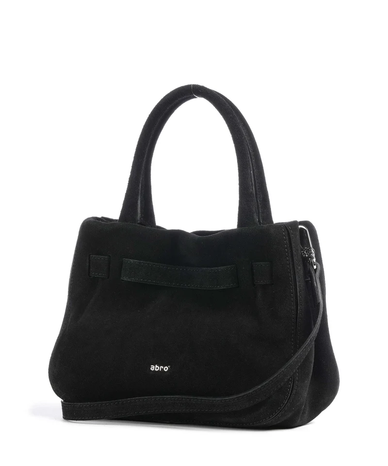 Abro Suede Jill Sac à main black/nickel