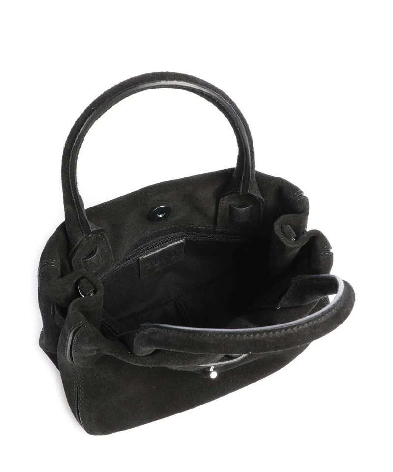 Abro Suede Jill Sac à main black/nickel