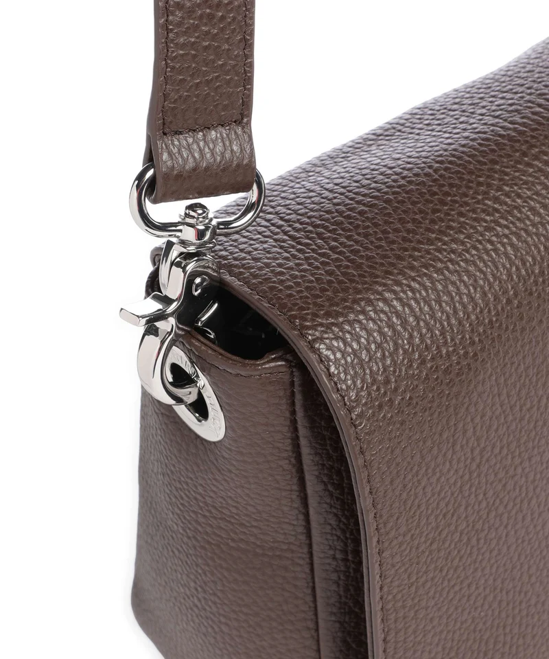 Mandarina Duck Mellow Leather Sac bandoulière espresso