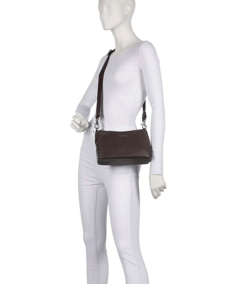 Mandarina Duck Mellow Leather Sac bandoulière espresso