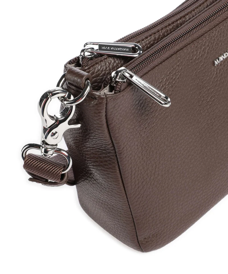 Mandarina Duck Mellow Leather Sac bandoulière espresso