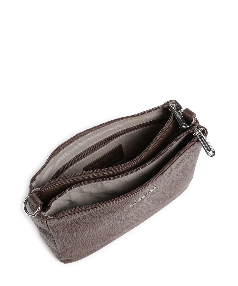 Mandarina Duck Mellow Leather Sac bandoulière espresso