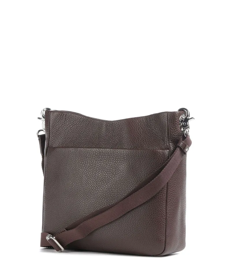 Mandarina Duck Mellow Leather Sac bandoulière espresso