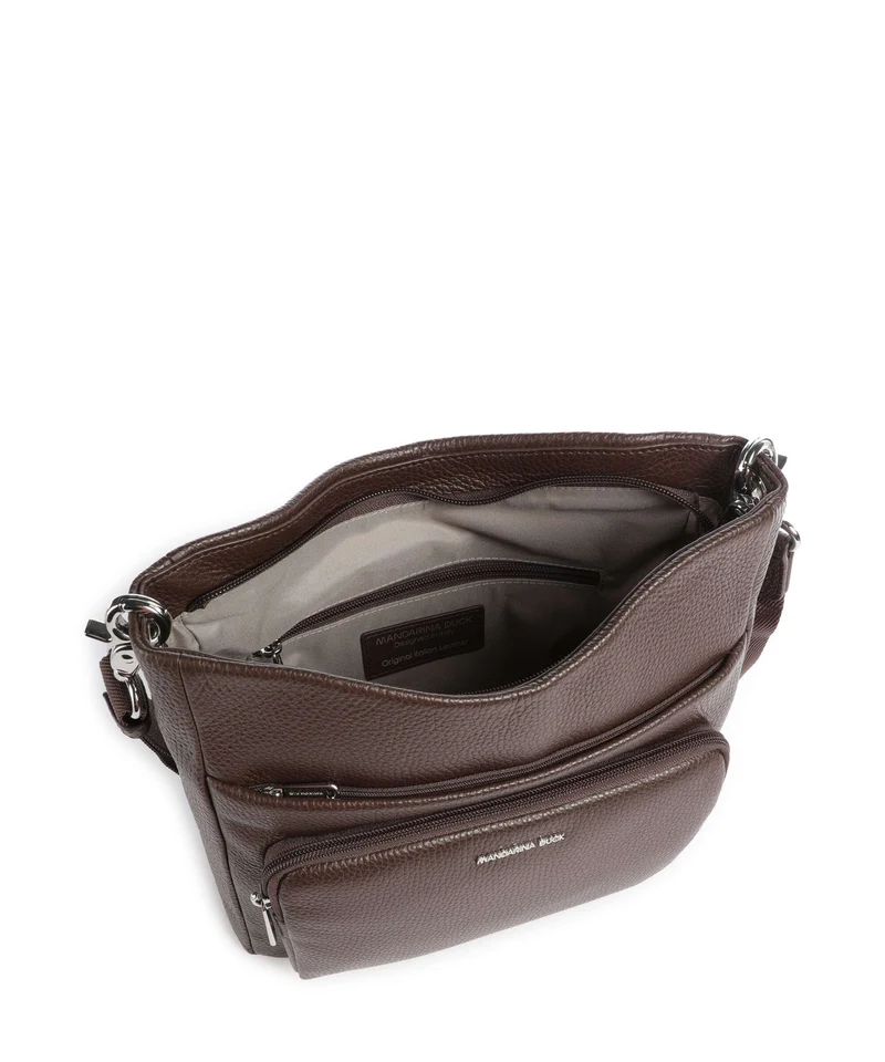 Mandarina Duck Mellow Leather Sac bandoulière espresso