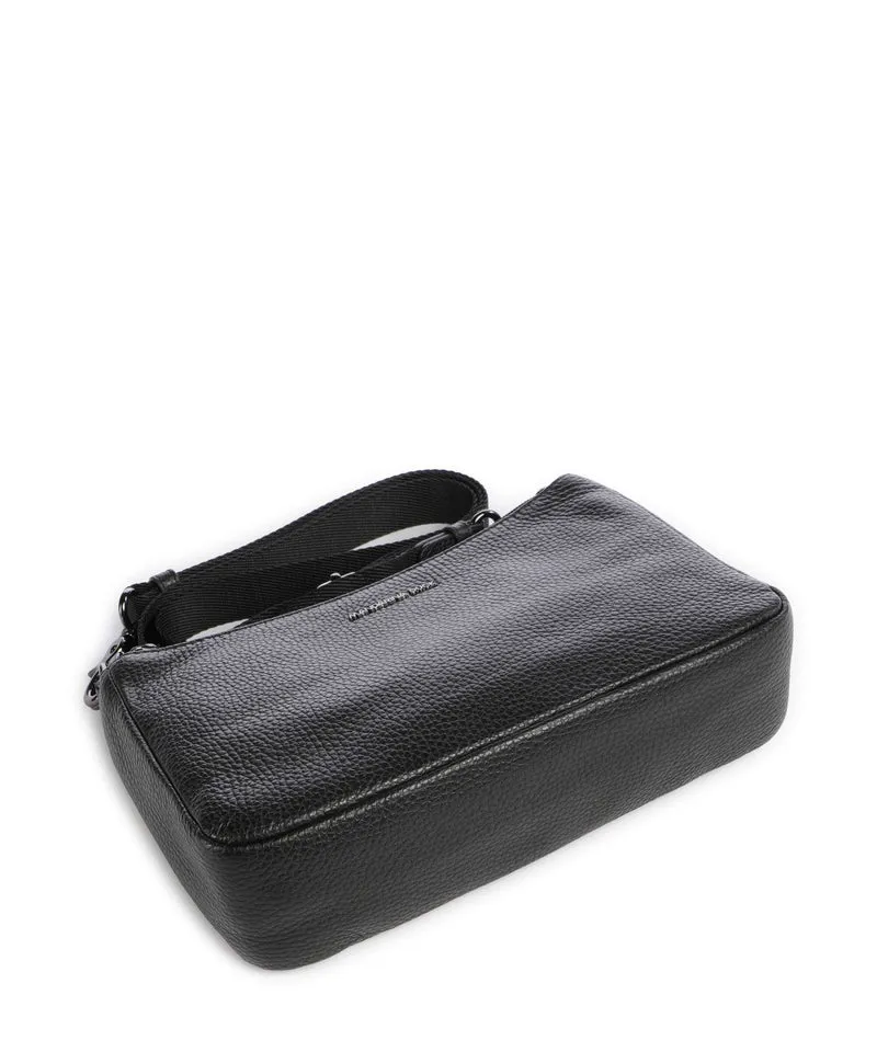 Mandarina Duck Mellow Leather Sac bandoulière nero