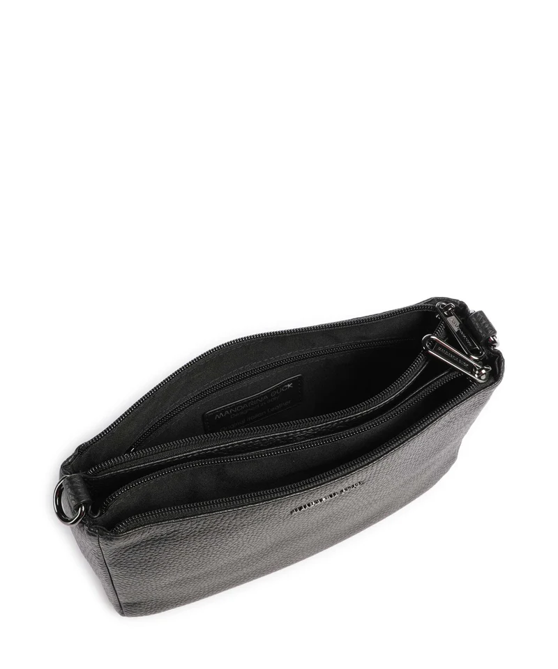 Mandarina Duck Mellow Leather Sac bandoulière nero