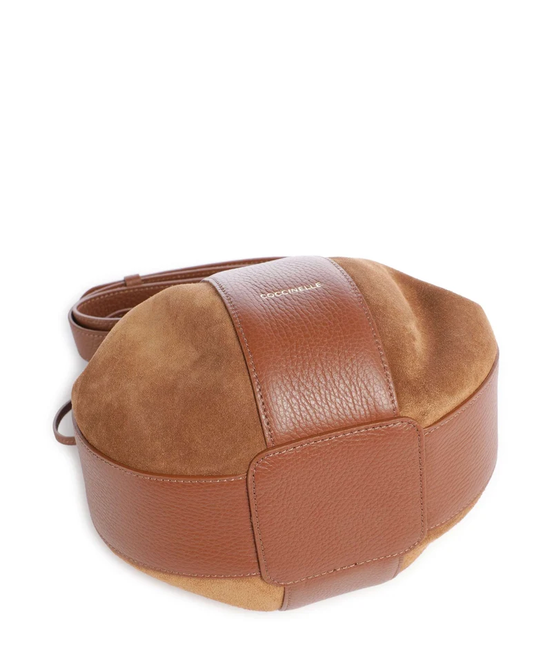 Coccinelle Boom Sac seau cognac