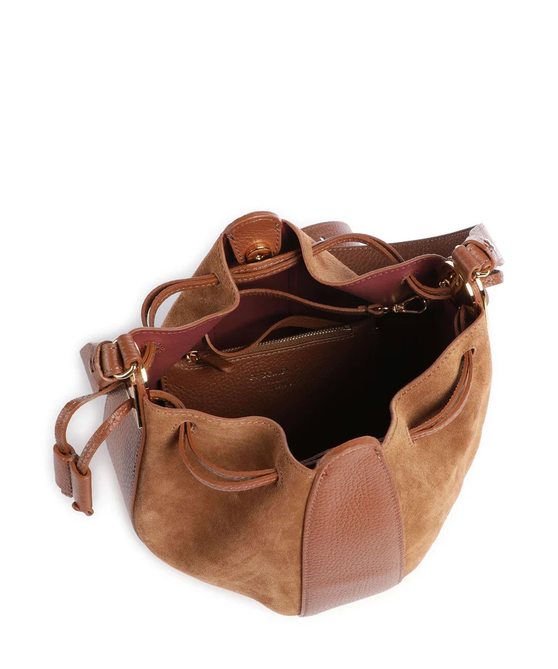 Coccinelle Boom Sac seau cognac