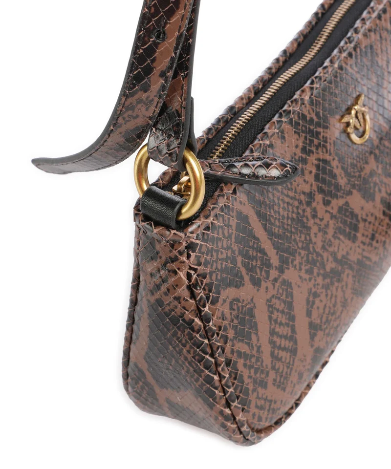 Pinko Half Moon Mini Sac bandoulière roccia/marrone/antique gold