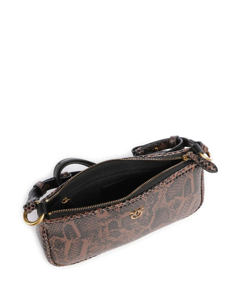 Pinko Half Moon Mini Sac bandoulière roccia/marrone/antique gold