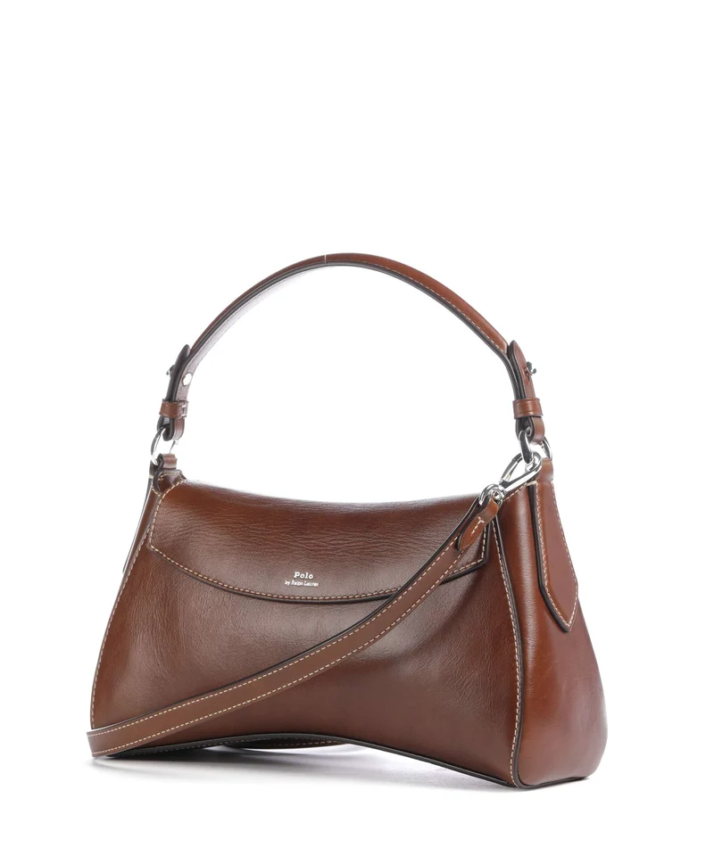 Polo Ralph Lauren Blaze Small Sac porté épaule chestnut
