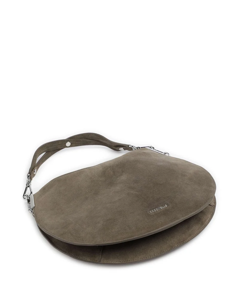 Coccinelle Sunup Suede Sac fourre-tout fango