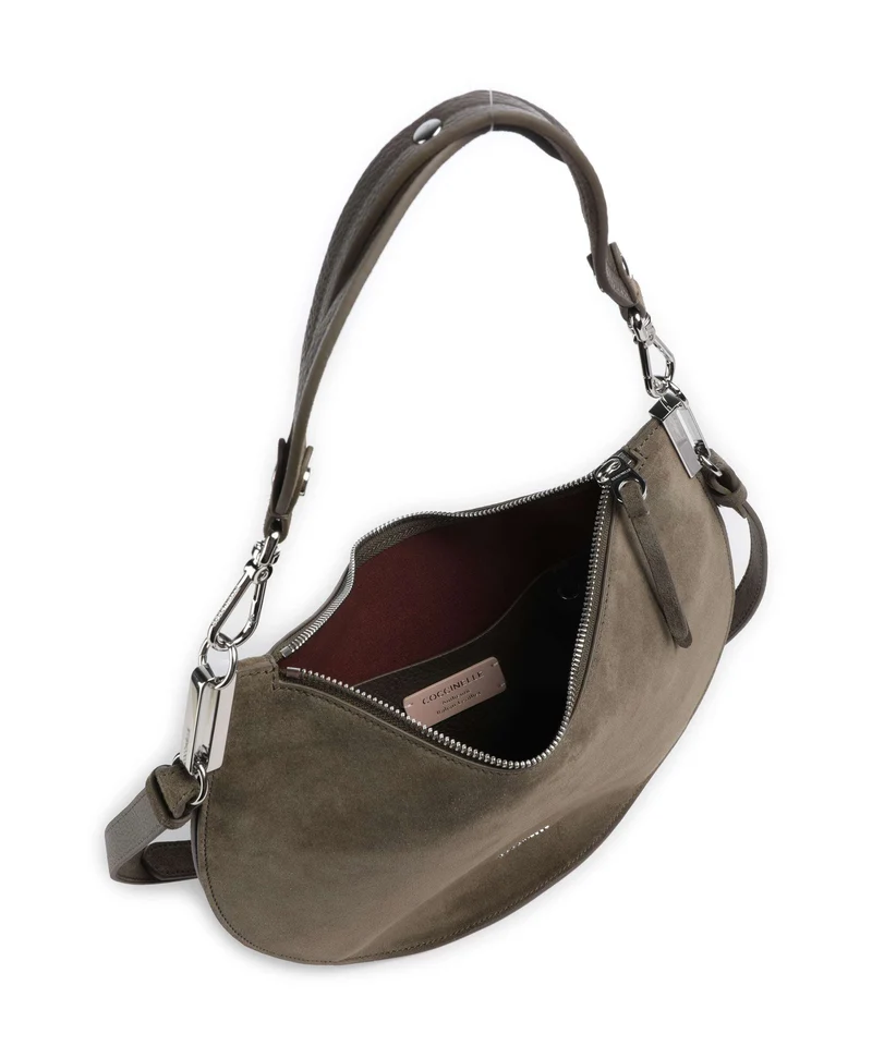 Coccinelle Sunup Suede Sac fourre-tout fango