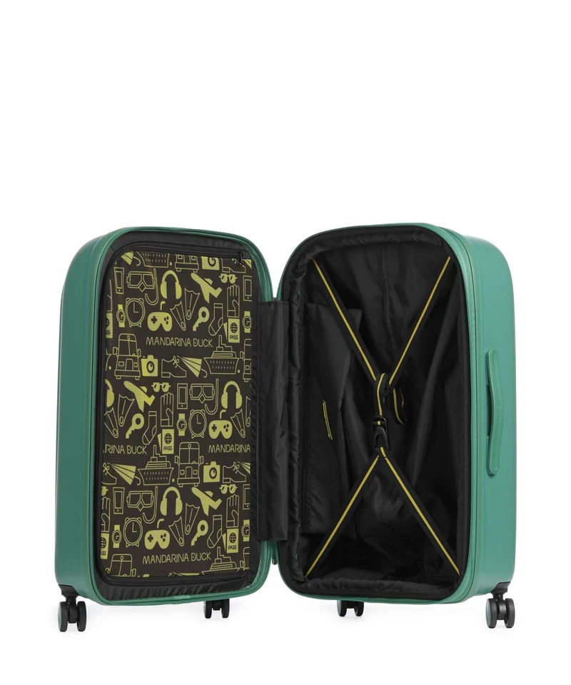 Mandarina Duck Logoduck+ Valise 4 roues foliage green