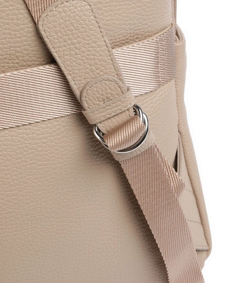 Mandarina Duck Mellow Leather Sac à dos warm taupe