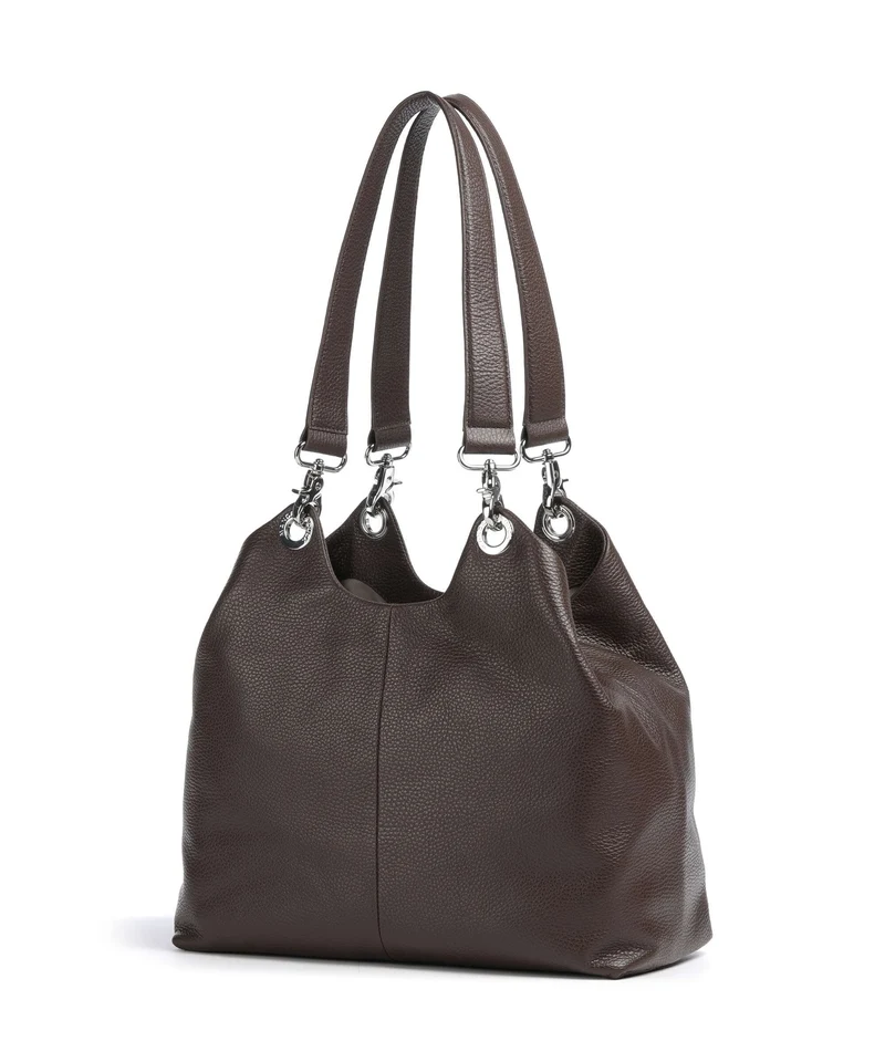 Mandarina Duck Mellow Leather Cabas espresso