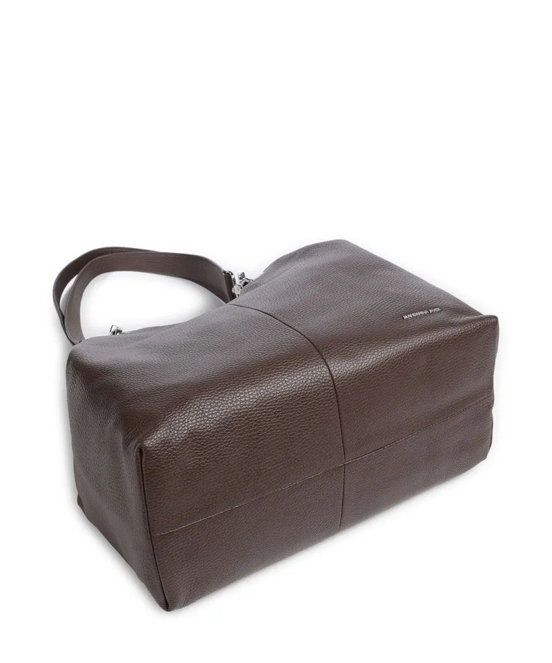 Mandarina Duck Mellow Leather Cabas espresso