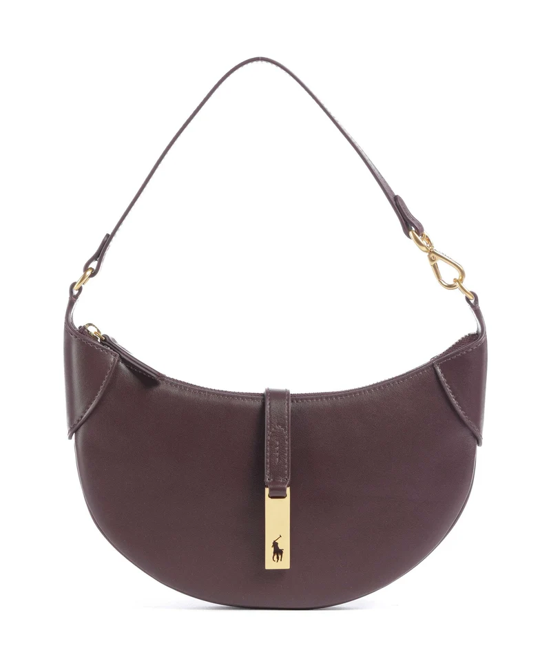 Polo Ralph Lauren ID Collection Mini Sac porté épaule midnight merlot