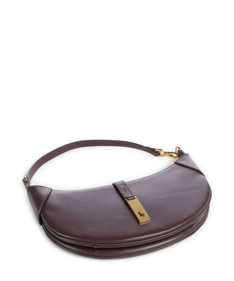 Polo Ralph Lauren ID Collection Mini Sac porté épaule midnight merlot