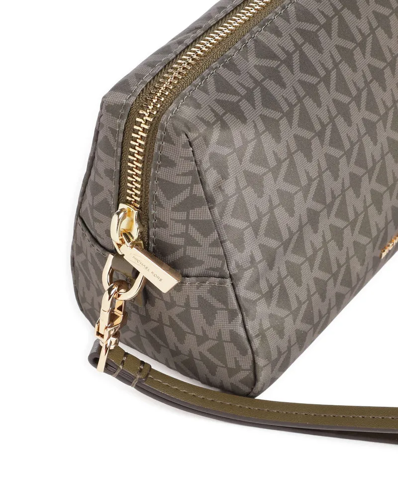 Michael Kors Zadie Small Sac à cosmétiques loden