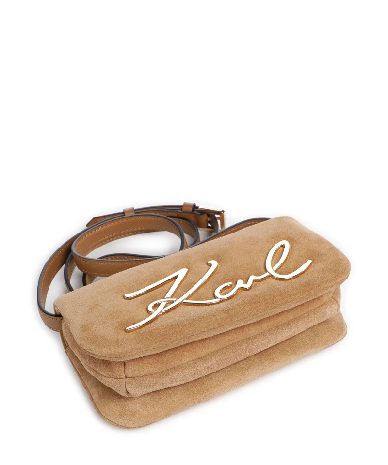Karl Lagerfeld K/Signature 2.0 Soft Sac bandoulière caramel