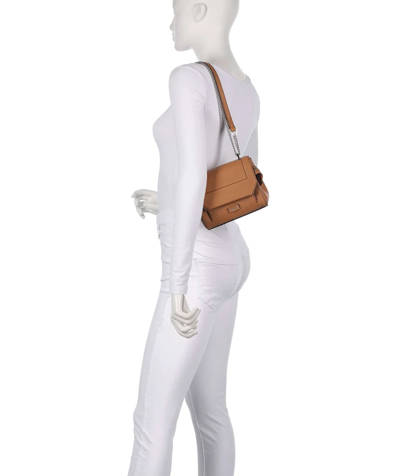 Lancel Ninon S Sac porté épaule camel