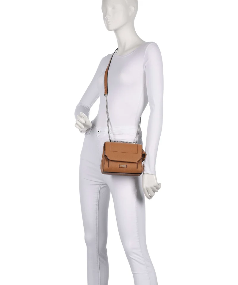 Lancel Ninon S Sac porté épaule camel