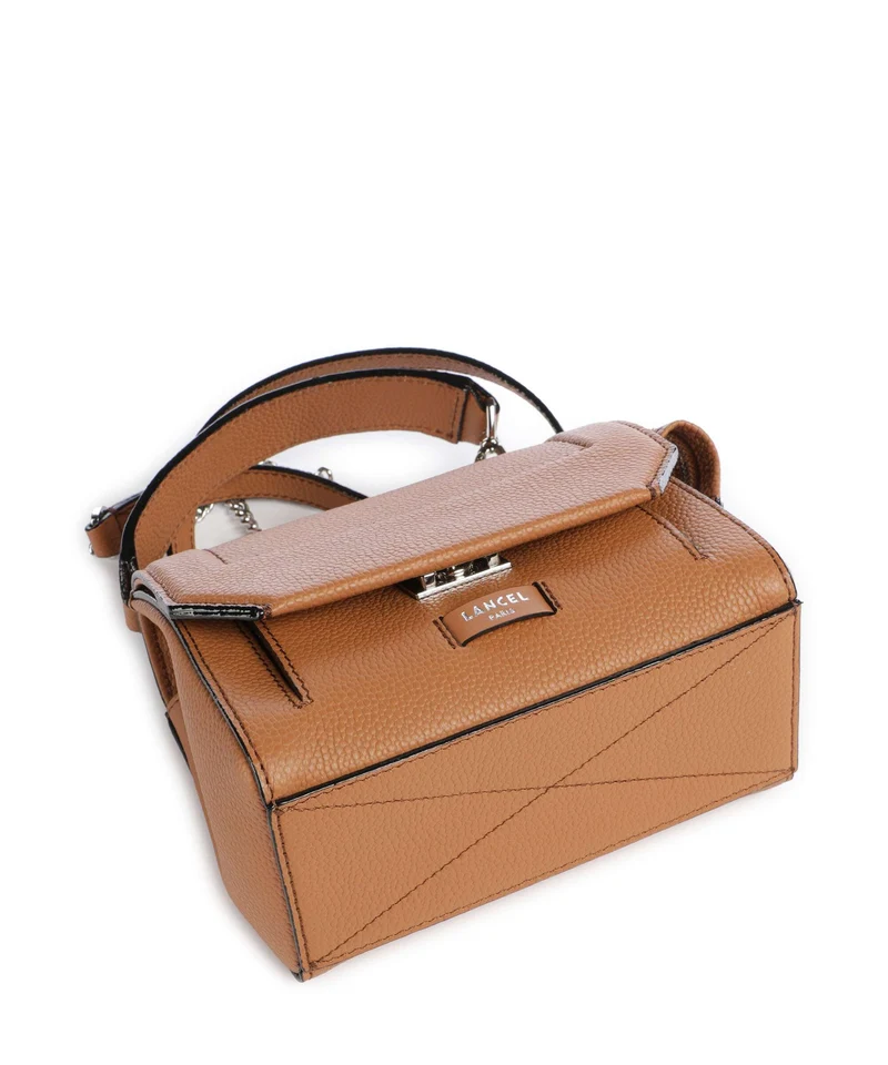 Lancel Ninon S Sac porté épaule camel