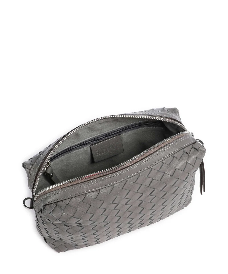 Abro Piuma Opaco Kaia Sac bandoulière zinc