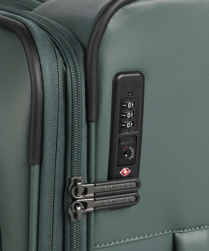 Mandarina Duck Coated Valise 4 roues deep green