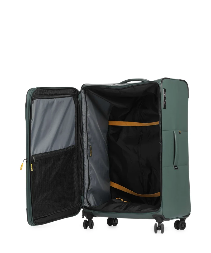 Mandarina Duck Coated Valise 4 roues deep green