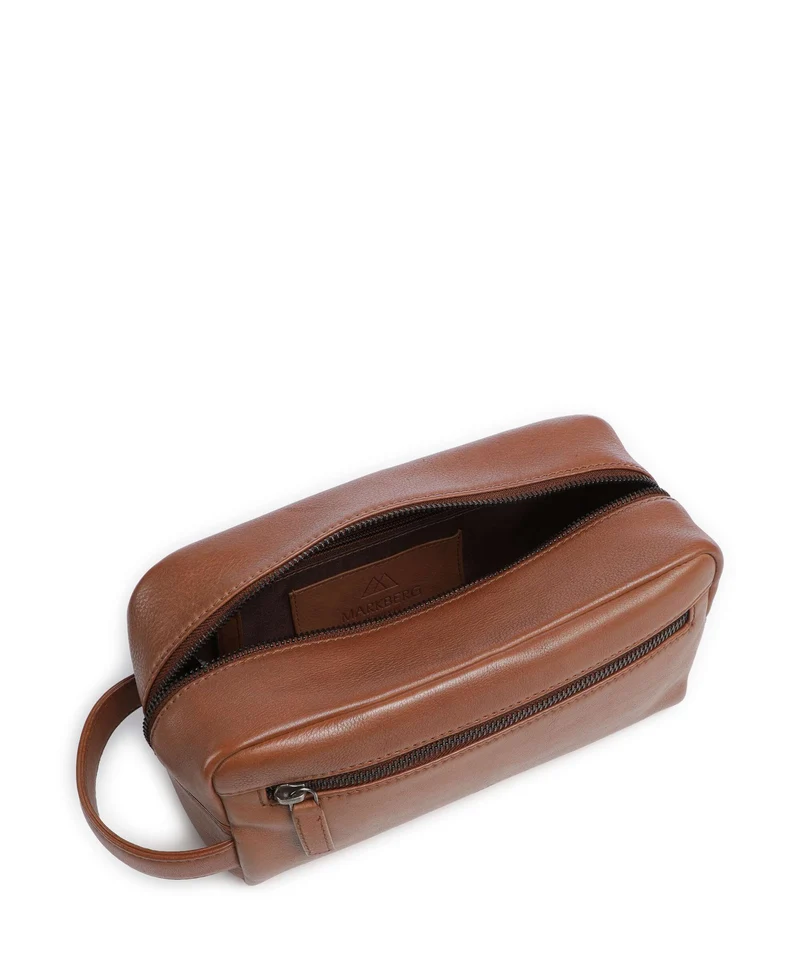 Markberg CrewMBG Trousse de toilette cognac