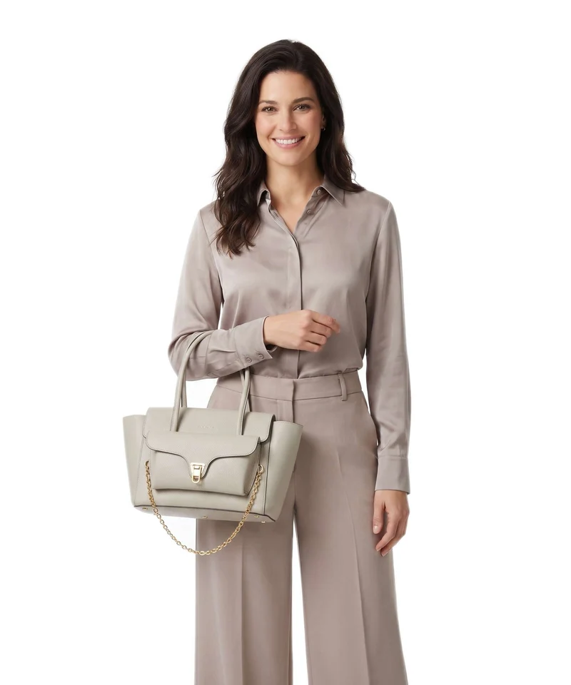 Coccinelle Beat Double Sac à main eucalipto