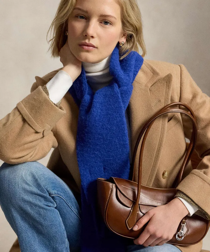 Polo Ralph Lauren Blaze Small Sac porté épaule chestnut