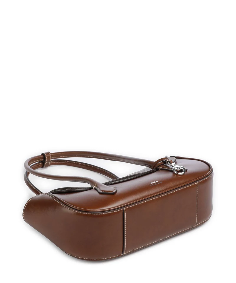 Polo Ralph Lauren Blaze Small Sac porté épaule chestnut