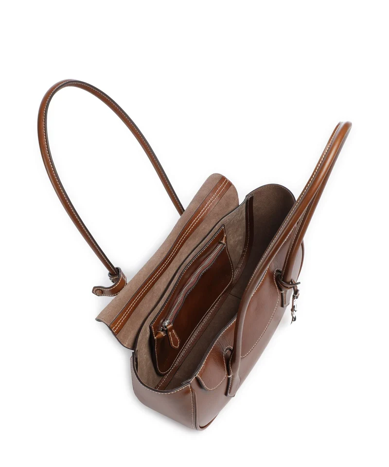 Polo Ralph Lauren Blaze Small Sac porté épaule chestnut