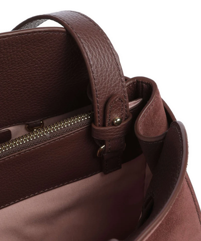 Coccinelle Sabine Suede Sac à main berry