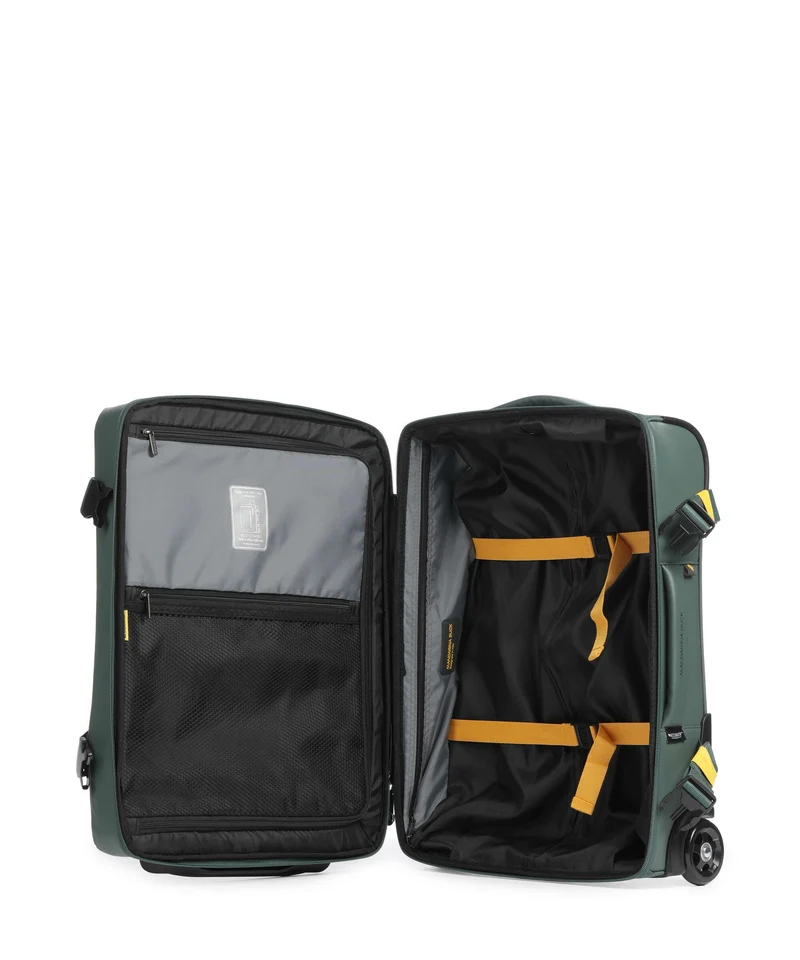 Mandarina Duck Coated Valise 2 roues deep green