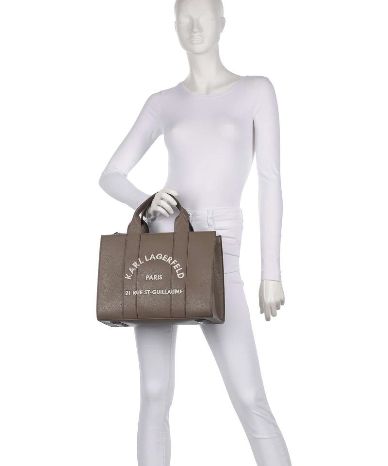 Karl Lagerfeld K/Rue St Guillaume Medium Sac à main dark taupe