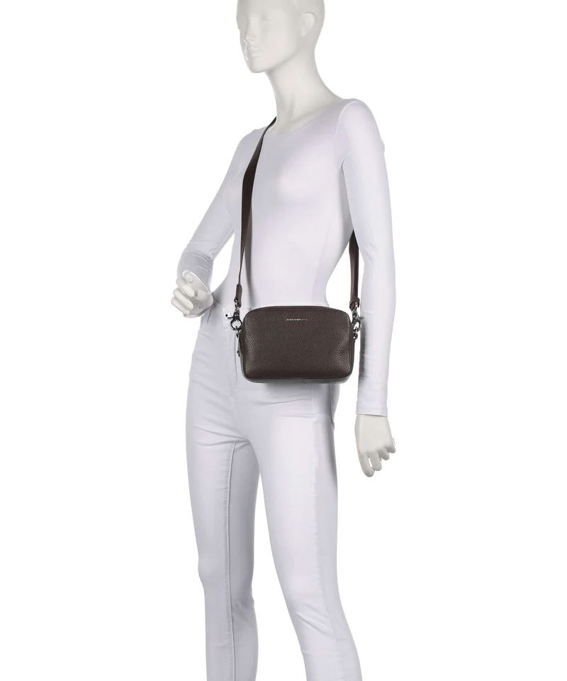 Mandarina Duck Mellow Leather Sac bandoulière espresso