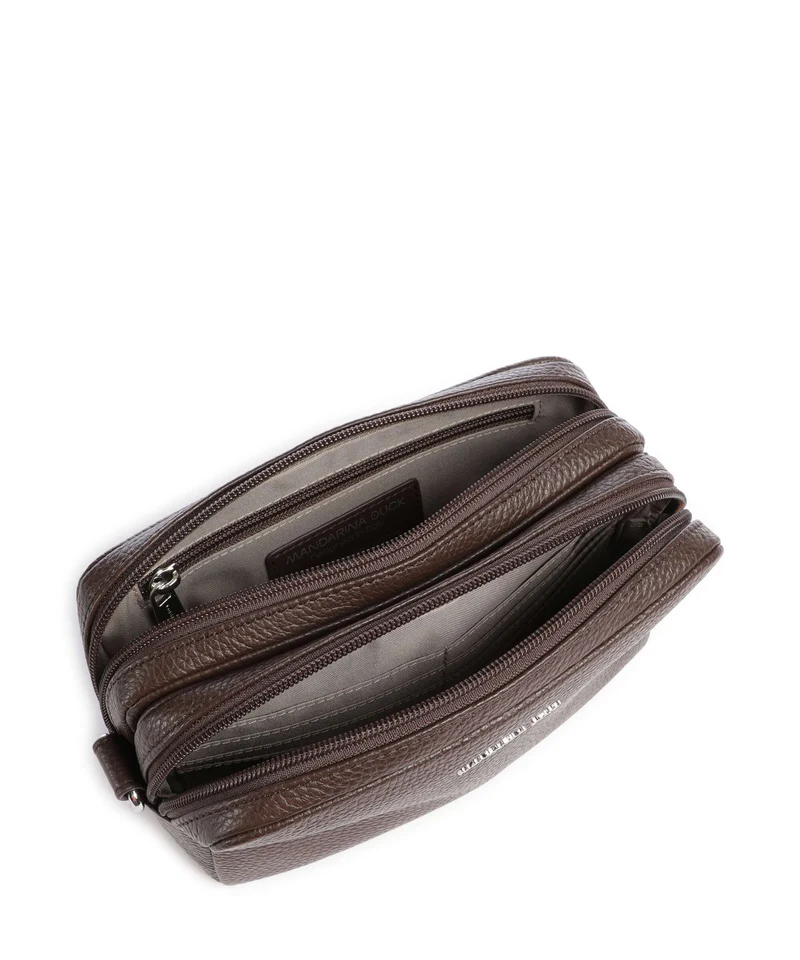 Mandarina Duck Mellow Leather Sac bandoulière espresso