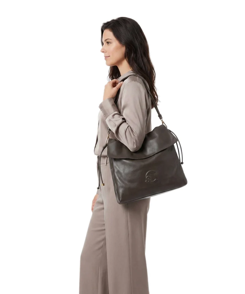 Coccinelle Lidia Sac fourre-tout fango