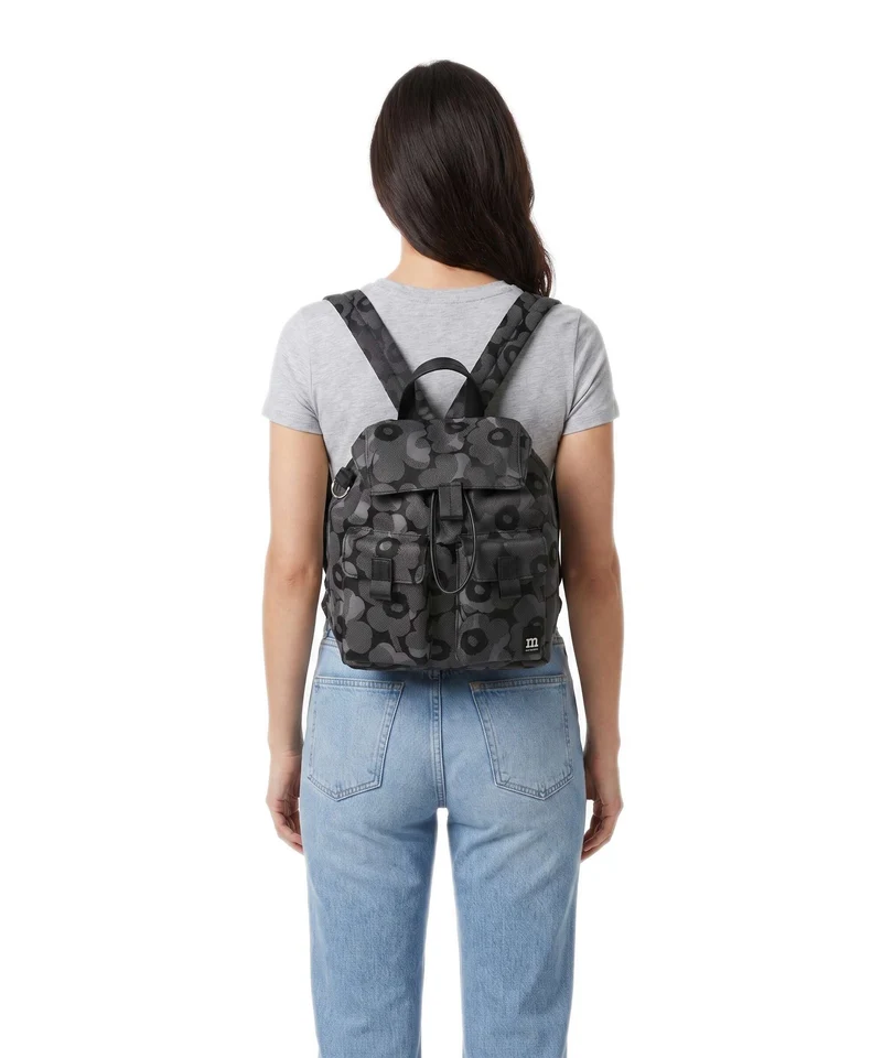 Marimekko Wear All Day M Unikko Sac à dos grey/dark grey