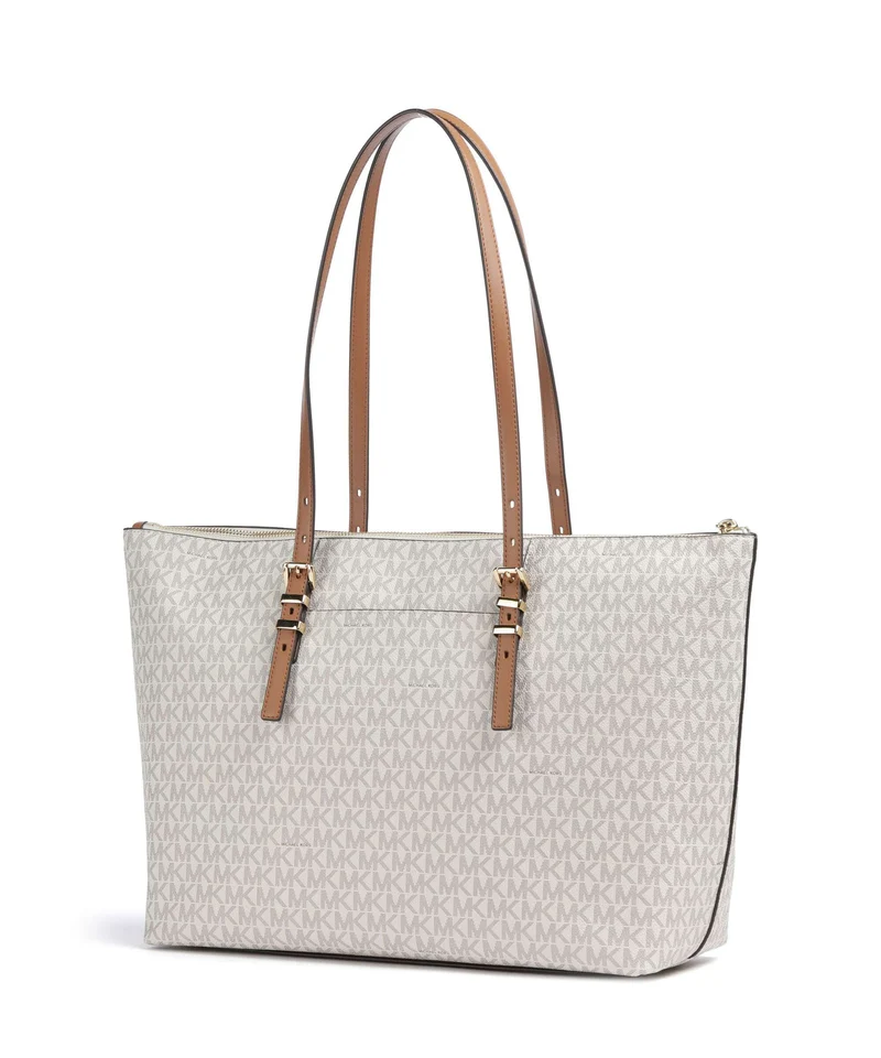 Michael Kors Quinn Large Cabas vanilla/acorn