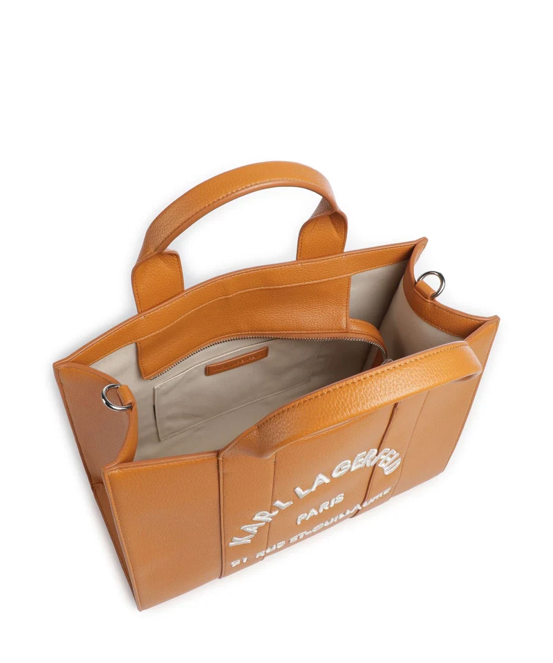 Karl Lagerfeld K/Rue St Guillaume Medium Sac à main dark orange/sienna