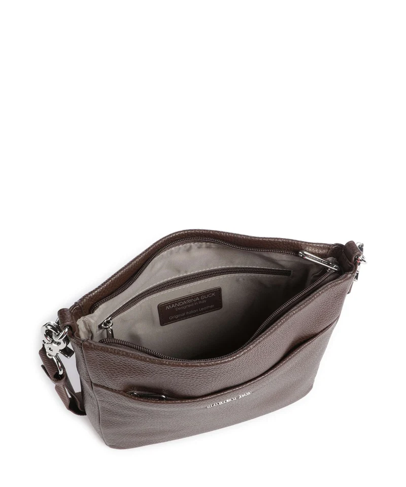 Mandarina Duck Mellow Leather Sac bandoulière espresso