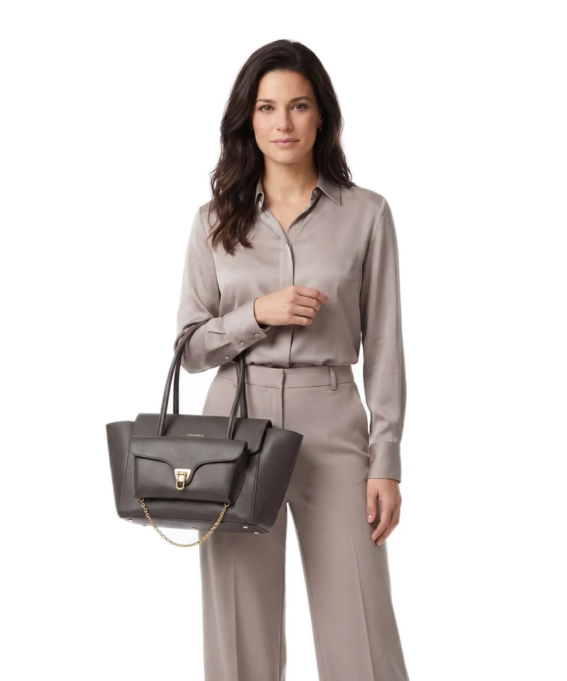 Coccinelle Beat Double Sac à main fango