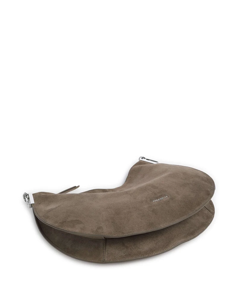 Coccinelle Sunup Suede Sac porté épaule fango