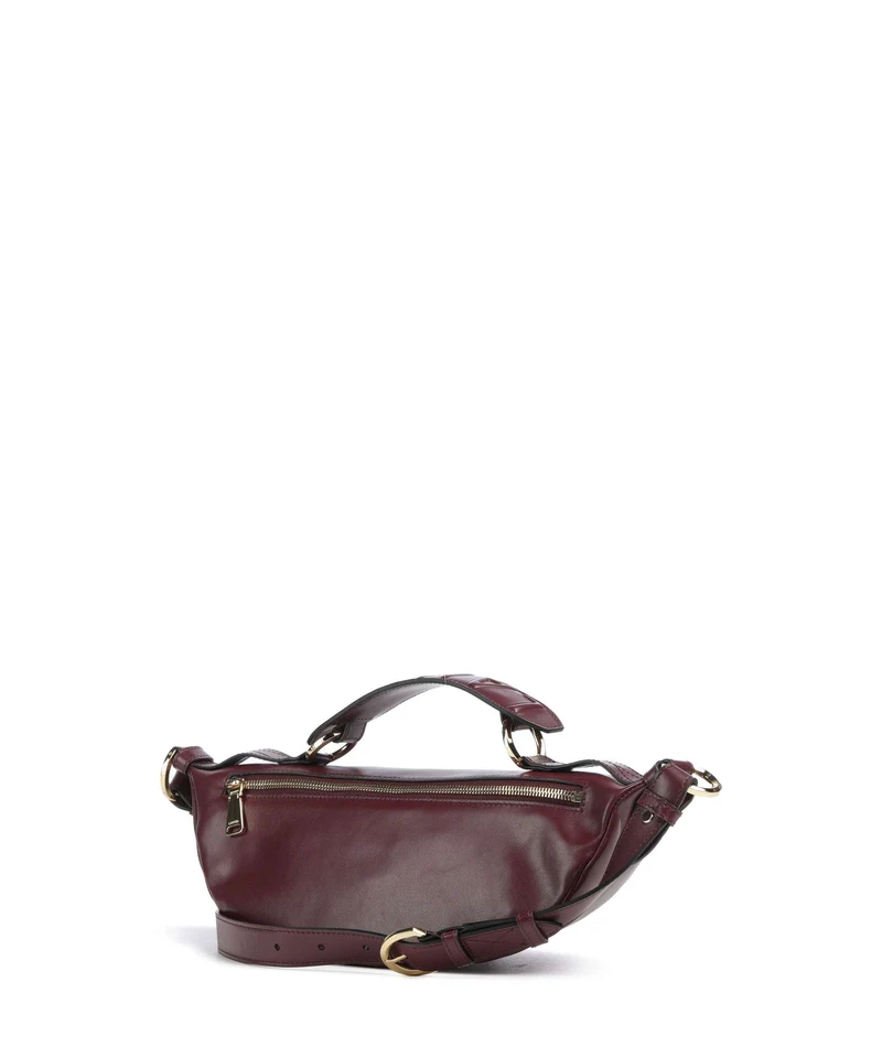 Lancel Origami S Sac bandoulière cassis